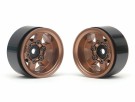 Boom Racing TE37XD KRAIT™ 1.55 Deep Dish Aluminum Beadlock Wheels w/ XT601 Hubs (2) Bronze thumbnail