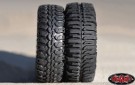 Photo to show size comparison between stock Trekker tire. thumbnail