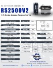 NSDRC RS2500 V2 1/5 Insane Torque Servo thumbnail