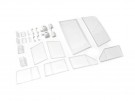 Team Raffee Co. Cherokee XJ Hard Plastic Body Kit Set 313mm w/ Rubber Fenders for Axial SCX10 thumbnail
