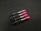 Hobby Plus Aluminum Upgrade Shock Set (4) Red for CR24 thumbnail