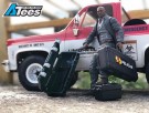 Team Raffee Co. Scale Accessories - 1/10 Scale Safety Equipment Cases Hard Luggage Box Set (3) Black thumbnail