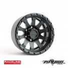 PitBull 1.9 RACELINE Scale Clutch Aluminum Beadlock Wheels black - 4pcs thumbnail