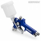 Hobbynox RUBY Mini Spray Gun Top Feed 0.8mm 125ml Cup 3m Hose thumbnail