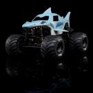 Losi 1/18 Mini LMT Megalodon 2S 4X4 RTR Brushed Monster Truck (Battery and Charger Included), Blue thumbnail