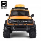 GRC Scaled Roof Box with Rack for 1:10 RC Car Yellow thumbnail