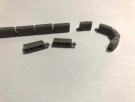 Turbo Racing 1:76 Plastic Cement Barrier 50pcs - Grey thumbnail