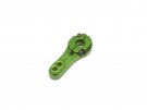 Boom Racing Aluminum Servo Horn (25T) for Futaba Savox Green thumbnail