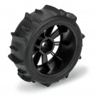 Pro-Line Racing 1/14 Dumont F/R Tires MTD 12mm Black Mach-10 (4): Typhon GROM thumbnail