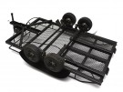 Team Raffee Co. 1/10 Scale Aluminum Dual Axle Trailer For Scale Trucks and Crawlers W/ Leaf Spring thumbnail
