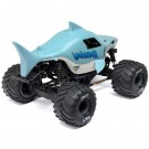 Losi 1/18 Mini LMT Megalodon 2S 4X4 RTR Brushed Monster Truck (Battery and Charger Included), Blue thumbnail