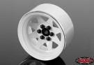 RC4WD 6 Lug Wagon 2.2in Steel Stamped Beadlock Wheels (White) (4) thumbnail