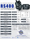 NSDRC RS400 Low Profile Racing Servo thumbnail