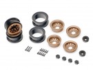 Boom Racing KRAIT™ 1.0in Terra Beadlock Wheel Lite Version (4) Bronze thumbnail