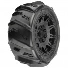 Pro-Line 1/6 Dumont Sand/Snow Tires F/R 5.7in Tires MTD 24mm Black Raid (2) thumbnail
