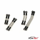 Furitek Steel High Clearance Links Sets With Aluminium Skid Plate For Furitek FX118 thumbnail