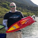 Forhåndsbestilling: Pro Boat Pro Boat Sonicwake 36in V3 Self-Righting V-Hull Boat RTR, Red thumbnail