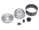 Boom Racing 1.9in 16-Hole 5-Lug Classic Steelie Reversible Beadlock Wheel w/ XT504 Hub Rear (2) Gun Metal thumbnail