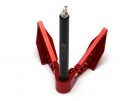 Boom Racing Scale Accessories - Foldable Winch Anchor Red [RECON G6 The Fix Certified] thumbnail