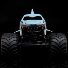 Losi 1/18 Mini LMT Megalodon 2S 4X4 RTR Brushed Monster Truck (Battery and Charger Included), Blue thumbnail