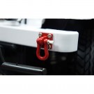 Yeah Racing 1/10 RC Rock Crawler Accessories Heavy Duty Shackle w/ Mounting Bracket. Black thumbnail