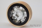 SSD 1.0in Aluminum / Brass Boxer Wheels (Silver) (2) thumbnail