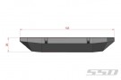 SSD Rock Shield Narrow Rear Bumper for SCX10 thumbnail