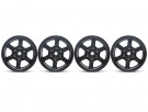 Boom Racing TE37XD KRAIT™ 1.9 Deep Dish Aluminum Beadlock Wheels w/ XT601 Hubs (4) Black thumbnail