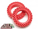 Boom Racing Rock Monster RED Silicone Tire Insert 3.5inx0.84in (90x21mm) for 1.9in Mileage Classis / SP Road Tracker (2) thumbnail