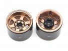 Boom Racing TE37XD KRAIT™ 2.2 Deep Dish Aluminum Beadlock Wheels w/ XT601 Hubs (2) Bronze thumbnail