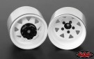 RC4WD 5 Lug Deep Dish Wagon 1.9in Steel Stamped Beadlock Wheels (White) (4) thumbnail