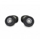 Pro-Line Racing Flat Iron Front/Rear Tires Mounted 12mm Hex Chrome Diablo (4): TYPHON GROM thumbnail