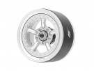 Boom Racing ProBuild™ 1.9in Spectre Adjustable Offset Aluminum Beadlock Wheels (2) Flat Silver/Flat Silver thumbnail