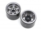 Boom Racing Extra Wide TE37XD KRAIT™ 1.9 Deep Dish Aluminum Beadlock Wheels w/ XT606 Hub (2) Gun Metal thumbnail