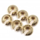Yeah Racing Brass Spring Retainer V2 6pcs For Traxxas TRX-6 thumbnail
