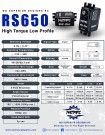 NSDRC RS650 High Torque Low Profile 8.4v Brushless Servo thumbnail