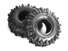 Boom Racing AGGRESSOR™ 1.9in Rock Crawling Tire GEKKO™ BLACK w/ 2-Stage Foam Inserts - 4.75in/120mm OD (2) thumbnail