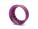 Boom Racing ProBuild™ Alum 15mm Wheel Barrel (1) Purple thumbnail