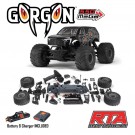 Arrma 1/10 GORGON 2WD RTA Kit Brushed Monster Truck (Battery and Charger Included), Gun Metal thumbnail