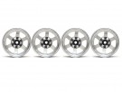 Boom Racing TE37XD KRAIT™ 1.9 Deep Dish Aluminum Beadlock Wheels w/ XT601 Hubs (4) Silver  thumbnail