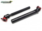 Boom Racing BADASS™ HD Steel Center Drive Shaft Set for Axial SCX10 II Kit Front and Rear (2) [Recon G6 Certified] thumbnail
