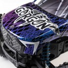 ARRMA 1/10 GORGON 223S 2WD RTR Brushless Monster Truck, Blue/Black thumbnail