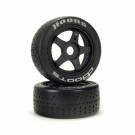 Arrma dBoots Hoons 42/100 2.9 Pre-Mounted Belted Tires, Silver, 17mm Hex, 5-Spoke (2) thumbnail