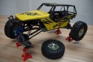 Yeah Racing 1/10 RC Rock Crawler Accessory Height adjustable 6 Ton Jack 2pcs Red thumbnail