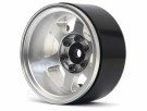 Boom Racing TE37XD KRAIT™ 1.9 Deep Dish Aluminum Beadlock Wheels w/ XT601 Hubs (4) Silver  thumbnail