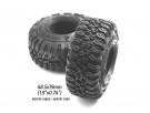 Boom Racing 1.0in MAXGRAPPLER Scale RC Tire GEKKO Red 48.5x19mm Open Cell Foams (2) thumbnail