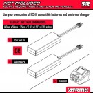 Arrma 1/10 QUAKE 223S DSC 2WD RTR Brushless Monster Truck, Red thumbnail