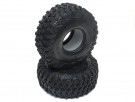 Boom Racing HUSTLER M/T Xtreme 2.2in RR Rock Racing Tires Snail Slime Compound w/ 2-Stage Foams 5.5in/140mm OD (2) thumbnail
