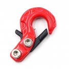 Yeah Racing 1/10 RC Rock Crawler Scale Spring Loaded Metal Hook Red thumbnail