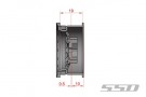 SSD 1.55in Steel D Hole Wheels (Black) (2) thumbnail